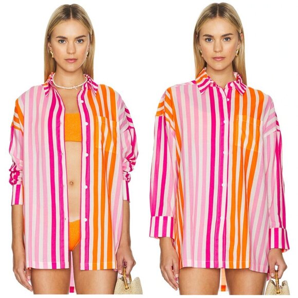 Beach Riot Alexa Button Down Tunic - Picture 7 of 14